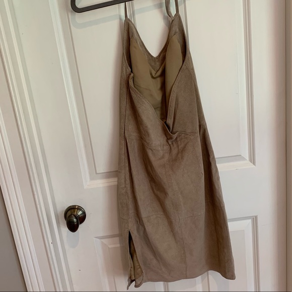 Express Genuine Leather Dress - Picture 3 of 3